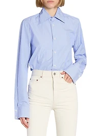 Cassandre Shirt Striped Cotton Poplin
