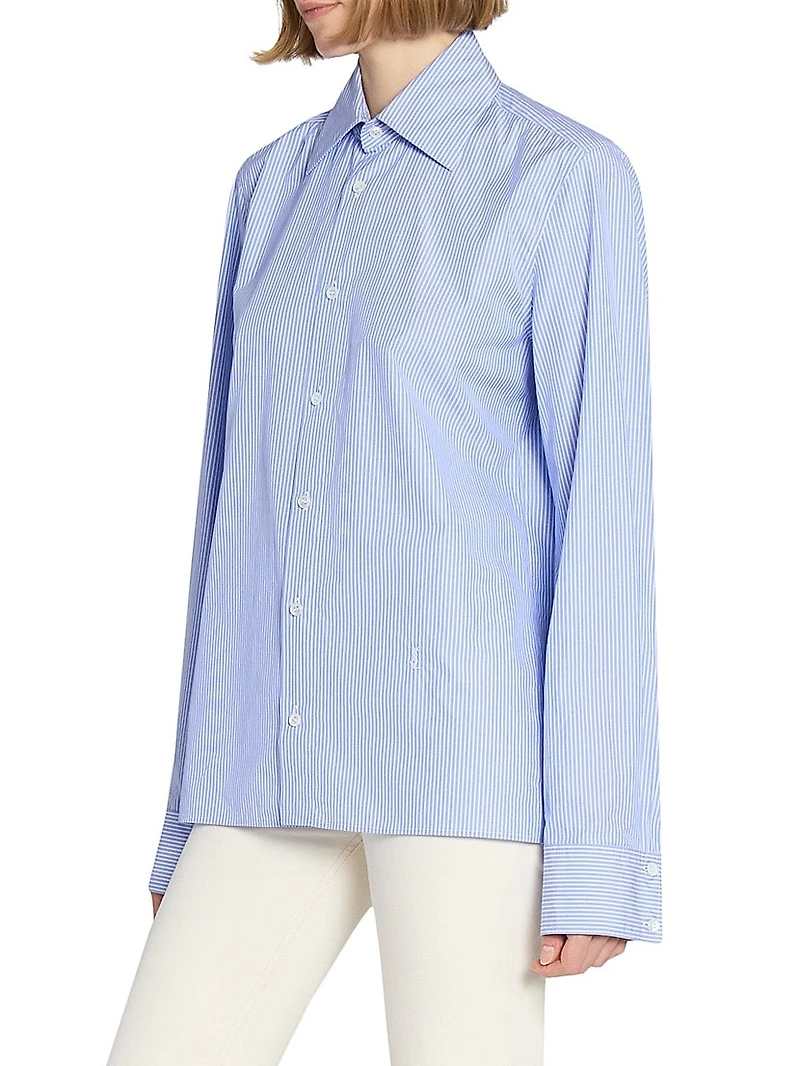 Cassandre Shirt Striped Cotton Poplin