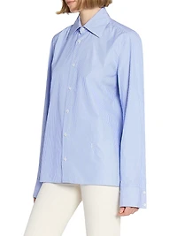 Cassandre Shirt Striped Cotton Poplin