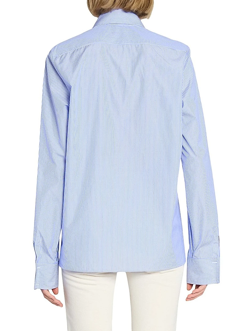 Cassandre Shirt Striped Cotton Poplin