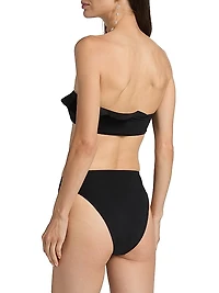 Bies Ruffle-Trimmed Bikini Set