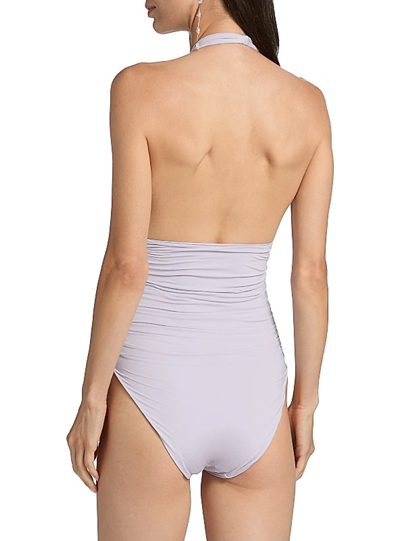 Pilaya Halterneck One-Piece Swimsuit