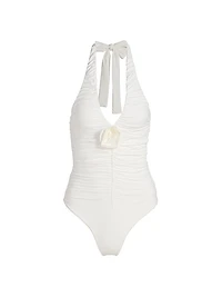 High Summer Yojaira V-Neck Swimsuit