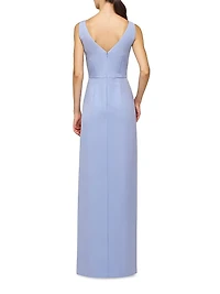 Ira Embellished Column Gown