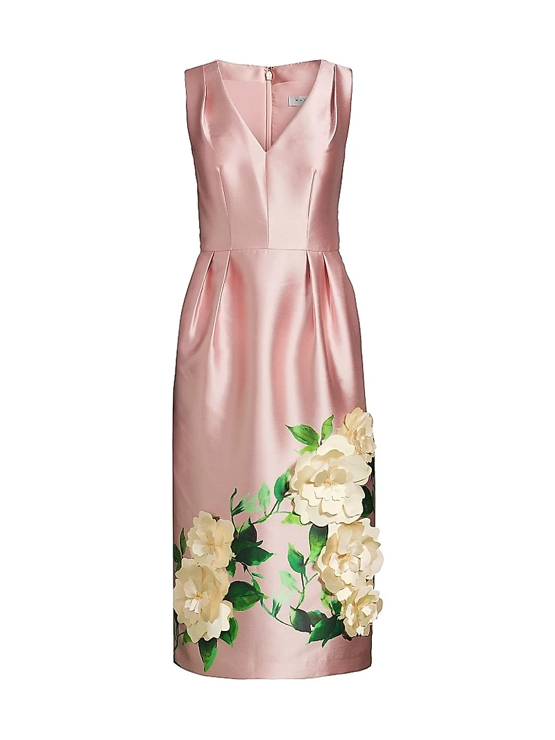 Briella Floral Midi-Dress