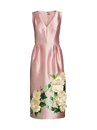 Briella Floral Midi-Dress