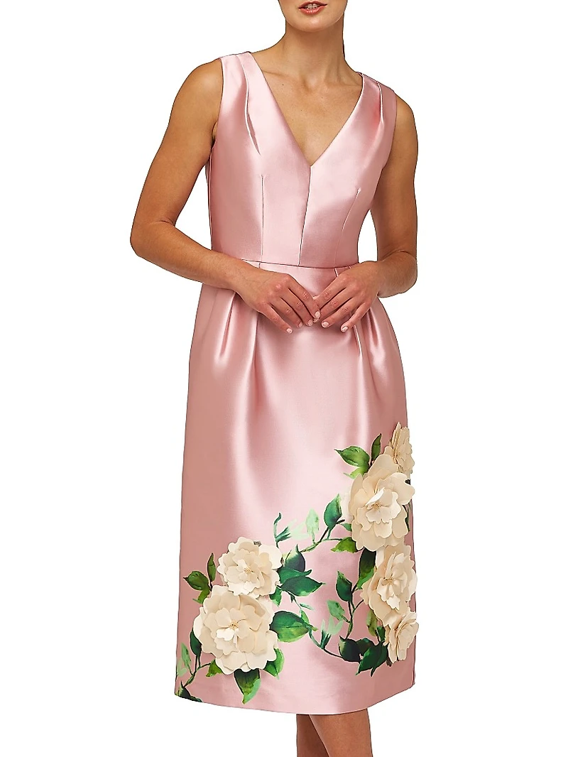 Briella Floral Midi-Dress