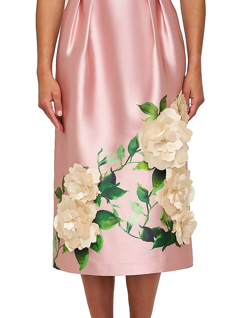 Briella Floral Midi-Dress