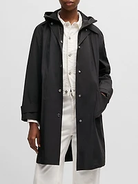 Water-Repellent Jacket with Detachable Fleece Inner