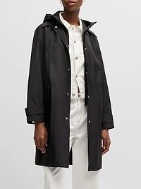 Water-Repellent Jacket with Detachable Fleece Inner