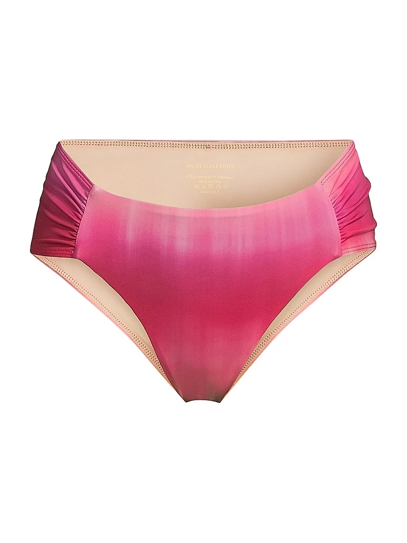 Samirah Shibori Print Bikini Bottom