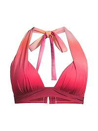 Rubie Shibori Print Bikini Top