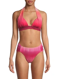 Rubie Shibori Print Bikini Top