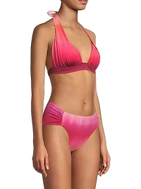 Rubie Shibori Print Bikini Top