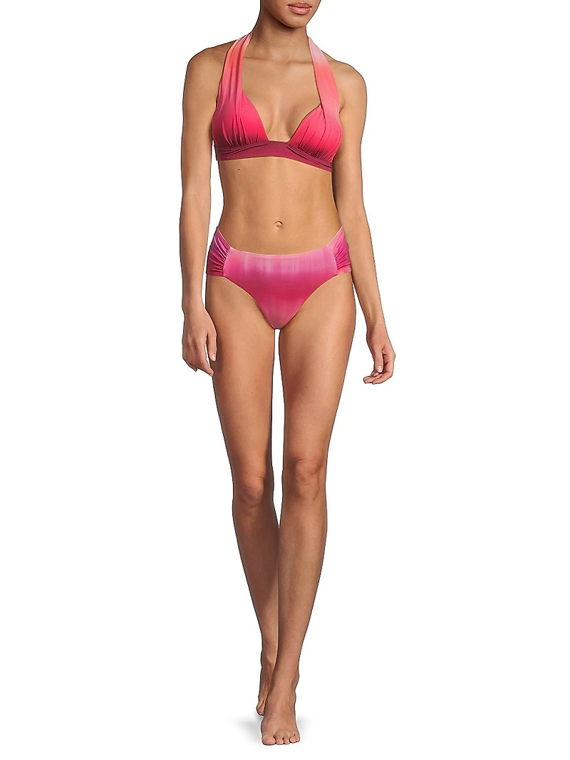 Rubie Shibori Print Bikini Top