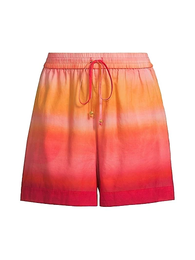 Jassiah Shibori Print Shorts
