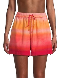 Jassiah Shibori Print Shorts