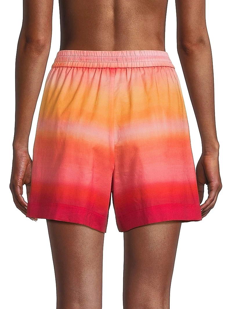 Jassiah Shibori Print Shorts