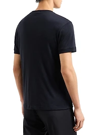Cashmere Jersey Short-Sleeve T-Shirt