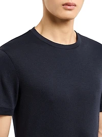 Cashmere Jersey Short-Sleeve T-Shirt