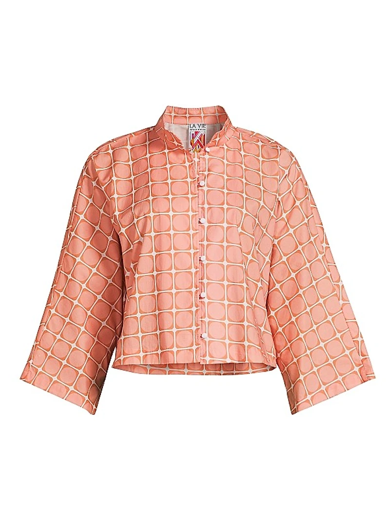 Circular Print Everyday Shirt