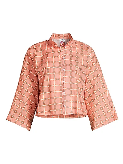 Circular Print Everyday Shirt