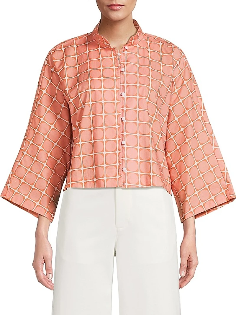 Circular Print Everyday Shirt