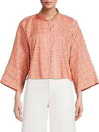 Circular Print Everyday Shirt