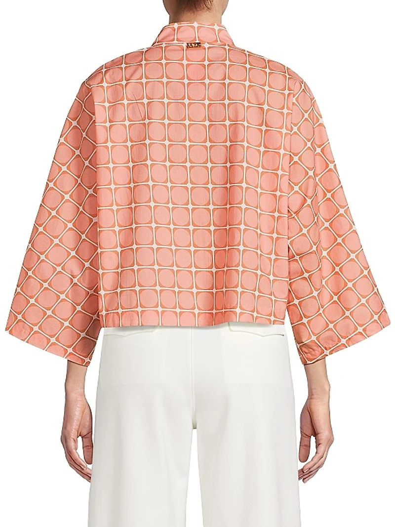 Circular Print Everyday Shirt