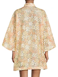Cluster Sequin Mini Caftan