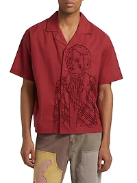 Hand-Stitched Woman Shirt