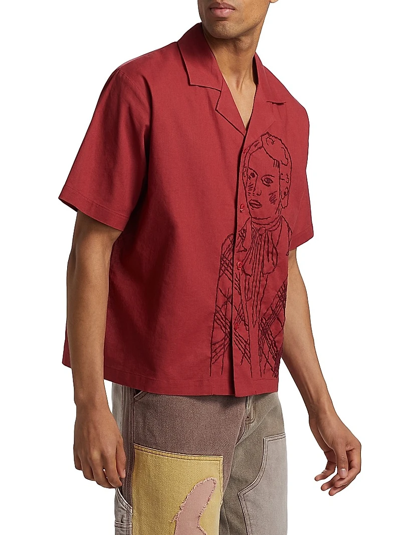 Hand-Stitched Woman Shirt