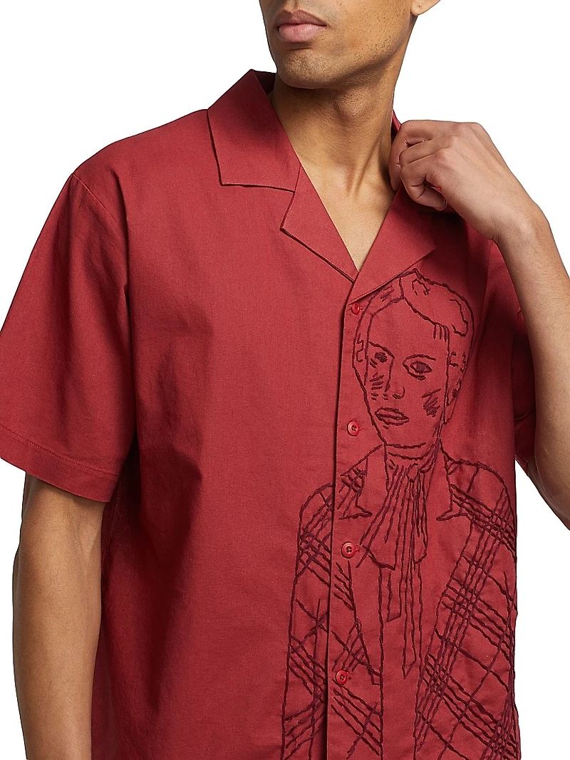 Hand-Stitched Woman Shirt