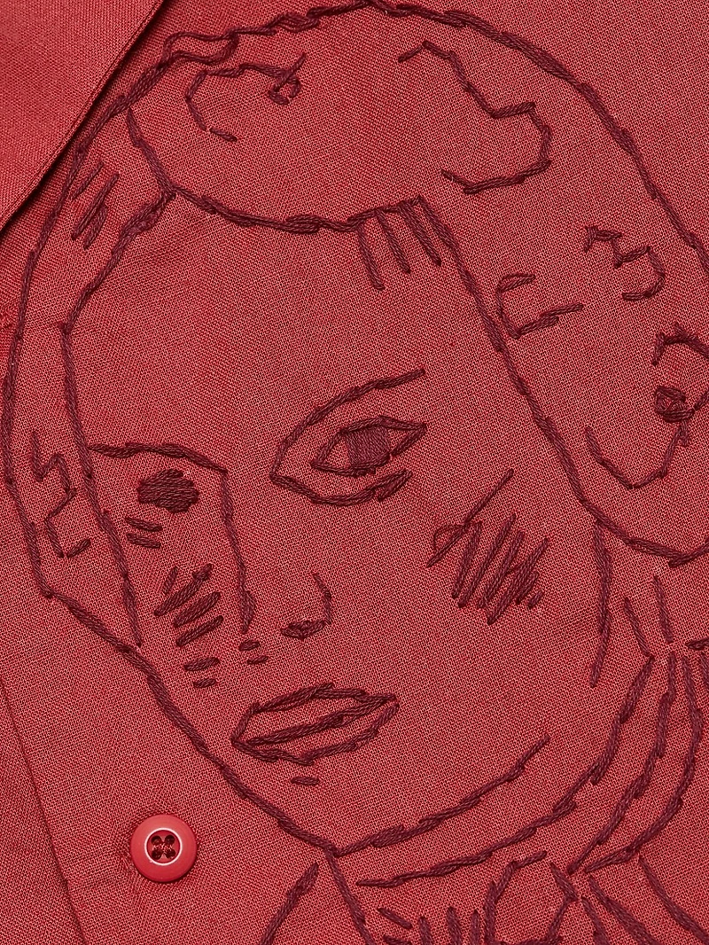 Hand-Stitched Woman Shirt