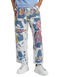 Stitched Double Knee Pants