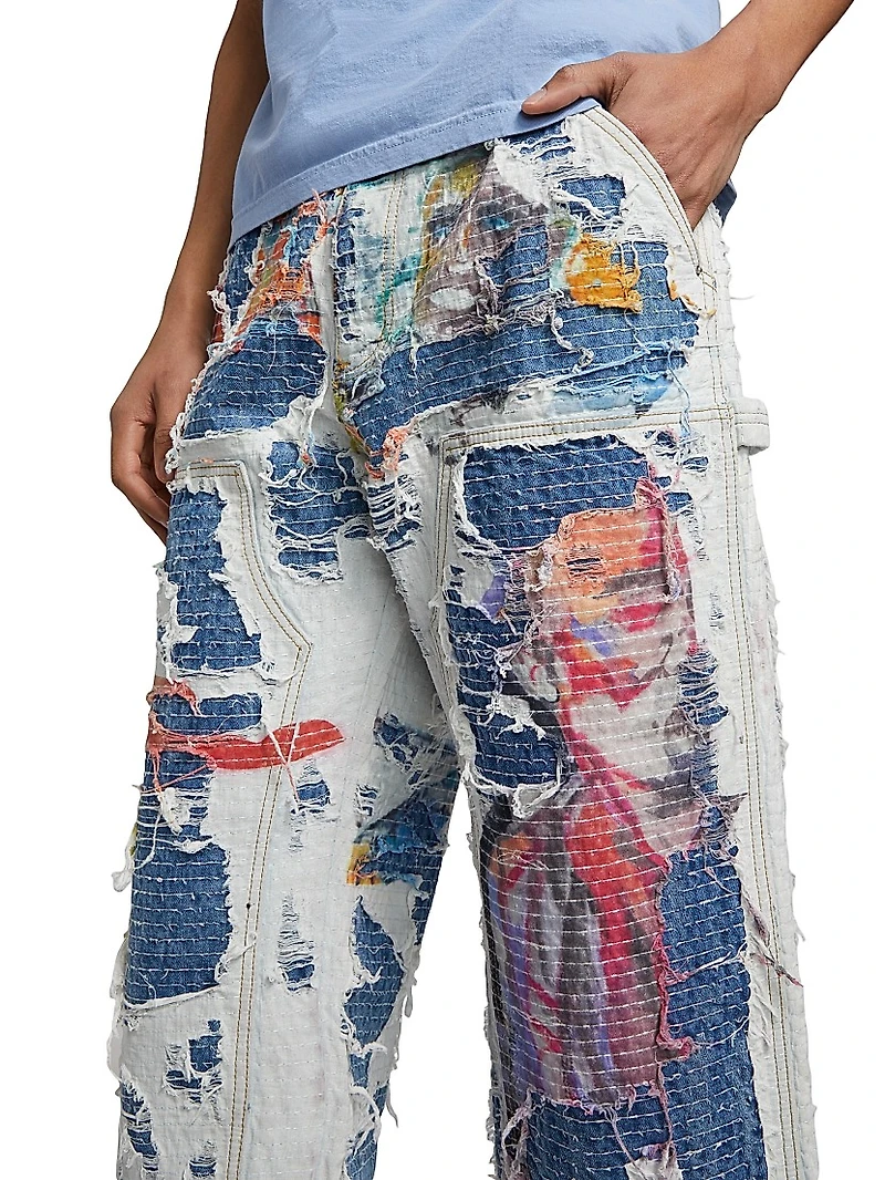 Stitched Double Knee Pants