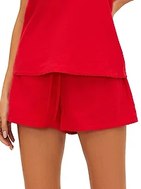 Birkley Cotton-Linen Shorts