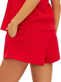 Birkley Cotton-Linen Shorts