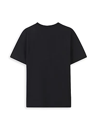 Little Boy's & Logo Crewneck T-Shirt