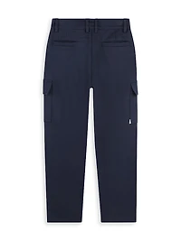 Little Boy's & Straight-Leg Cargo Trousers