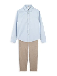 Little Boy's & Oxford Button-Up Shirt