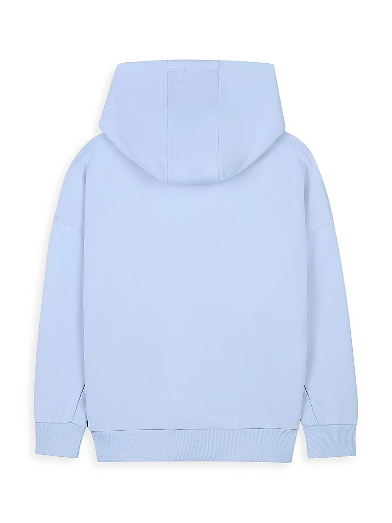 Little Boy's & Logo Fleece Hoodie