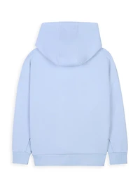 Little Boy's & Logo Fleece Hoodie