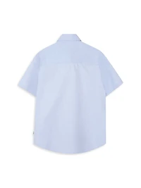 Little Boy's & Oxford Short-Sleeve Shirt