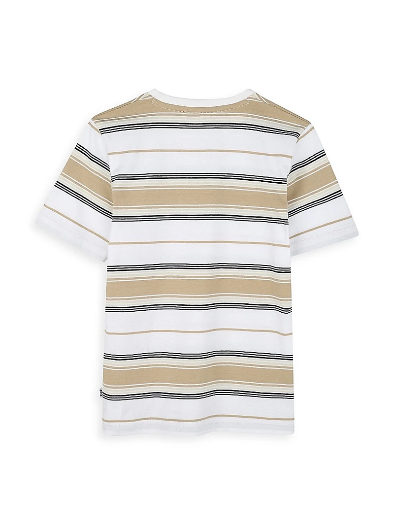 Little Boy's Logo Striped T-Shirt