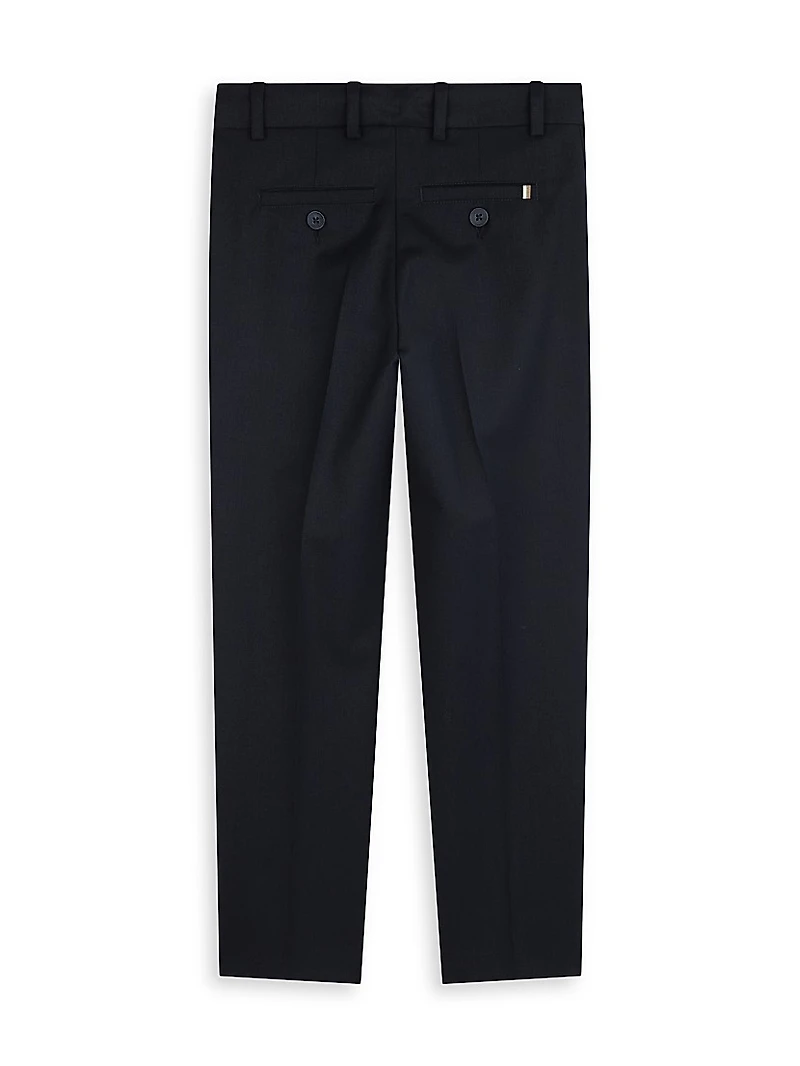 Little Boy's & Ceremony Slim-Fit Trousers