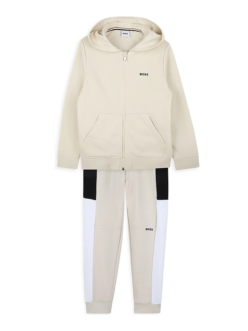 Little Boy's & Colorblock Joggers