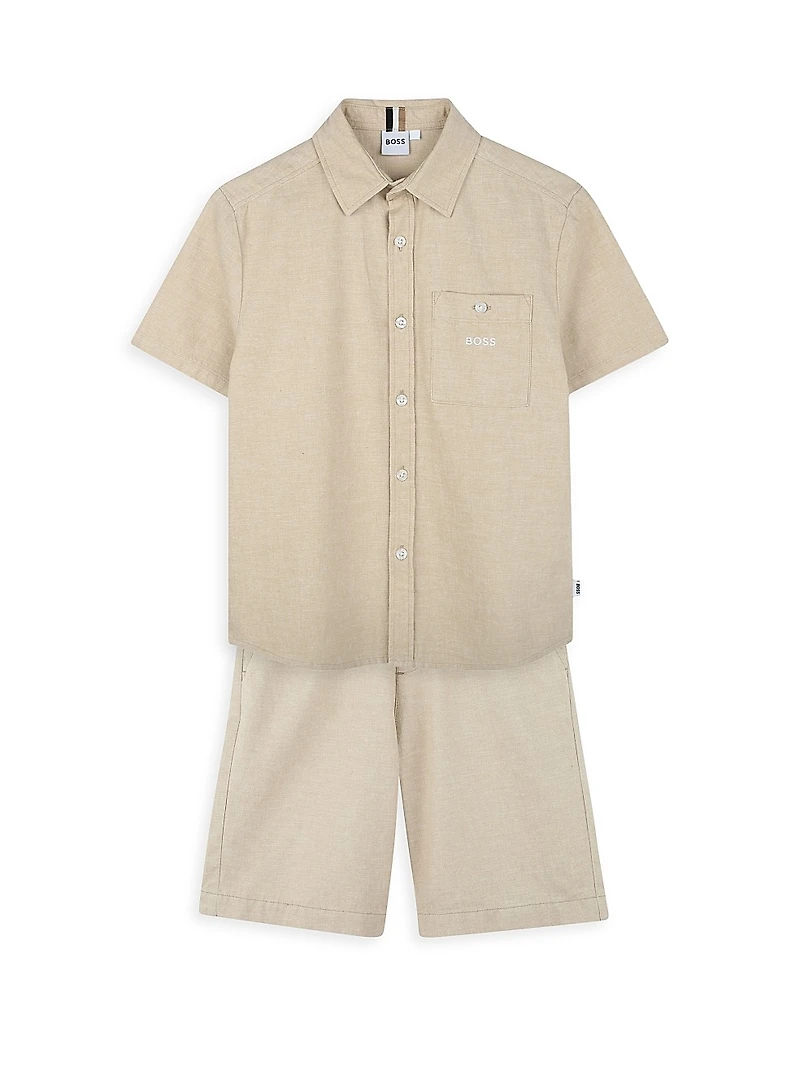 Little Boy's Bermuda Shorts