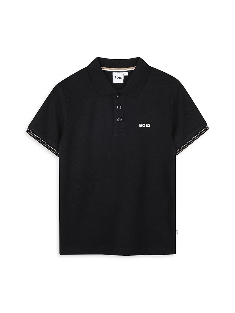 Little Boy's Logo Polo Shirt