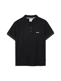 Little Boy's Logo Polo Shirt